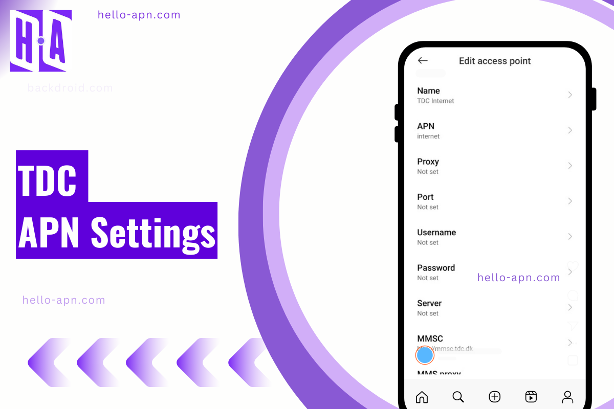 TDC APN Settings for Best Internet Speeds - Hello APN