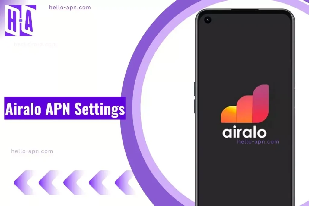 configuring the Airalo APN setting