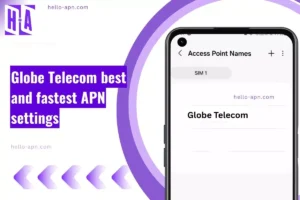 screenshot of Globe Telecom with similar overlay text